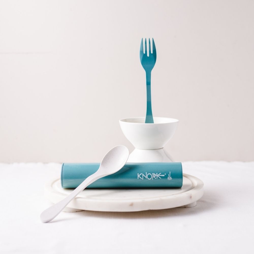 Knork Reusable Travel Cutlery Set - Eco To Go Pack 3 Piece - Rosetta Creative Boutique